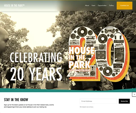 Captivating Event Websites That Drive Bookings